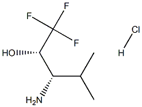 (2S,3S)-3-AMino-1,1,1-trifluoro-4-Methyl-pentan-2-ol hydrochloride,144125-43-9,结构式