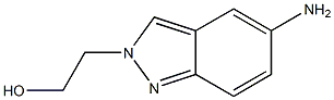 2-(5-aMino-2H-indazol-2-yl)ethanol Struktur