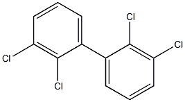 2.2'.3.3'-Tetrachlorobiphenyl Solution 结构式