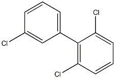 2,3',6-Trichlorobiphenyl Solution 化学構造式