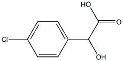 p-Chloromandelic acid Solution Structure