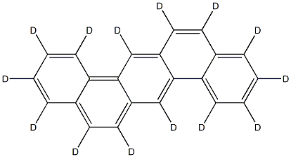 Dibenz[a,h]anthracene  (d14) Solution Structure