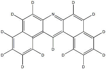 Dibenz(a,j)acridine (d13) Solution Struktur