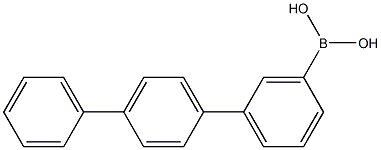 3-p-Terphenylboronic Acid 化学構造式