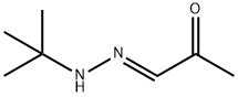 (E)-1-(2-tert-butylhydrazono)propan-2-one Struktur