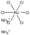 Ammonium hexachlororuthenate(IV), 99.99% 化学構造式