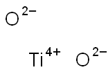 Titanium dioxide (hydrophobic, rutile) Structure