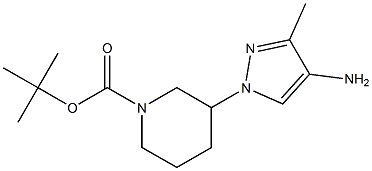  3-(4-AMino-3-Methyl-pyrazol-1-yl)-piperidine-1-carboxylic acid tert-butyl ester