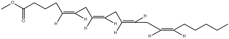 Arachidonic Acid methyl ester-d8,19245-55-7,结构式