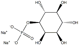 D-肌醇-3-磷酸钠(钠盐) 结构式