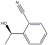 (R)-1-(2-苯腈)乙醇, , 结构式