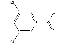 3,5-二氯-4-氟苯甲酰氯 结构式