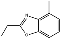 2-乙基-4-甲基苯并噁唑 结构式