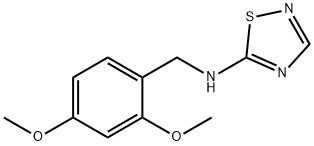 N-[(2,4-DIMETHOXYPHENYL)METHYL]-1,2,4-THIADIAZOL-5-AMINE