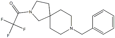 1-(8-benzyl-2,8-diazaspiro[4.5]decan-2-yl)-2,2,2-trifluoroethanone|