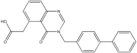 2-(3-([1,1'-biphenyl]-4-ylMethyl)-4-oxo-3,4-dihydroquinazolin-5-yl)acetic acid