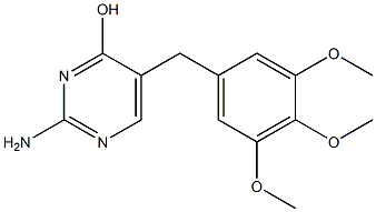 甲氧苄啶杂质D,,结构式