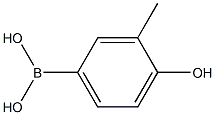 4-羟基-3-甲基苯硼酸,,结构式
