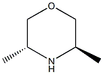 (3R,5R)-3,5-diMethylMorpholine 化学構造式