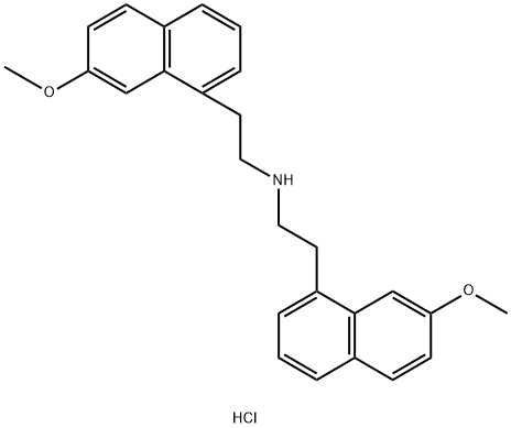 bis(2-(7-Methoxynaphthalen-1-yl)ethyl)aMine 化学構造式