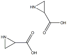 DL-2-aziridinecarboxylic acid DL-2-aziridinecarboxylic acid 化学構造式