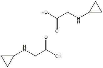 DL-Cyclopropylglycine DL-Cyclopropylglycine,,结构式