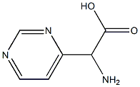 2-AMino-2-(pyriMidin-4-yl)acetic acid,1494918-44-3,结构式