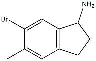 6-BroMo-5-MethylindanylaMine,,结构式