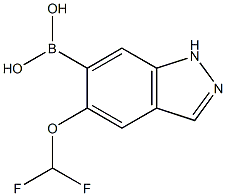  5-(difluoroMethoxy)-1H-indazol-6-yl-6-boronic acid