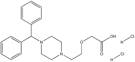 西替利嗪杂质F,,结构式