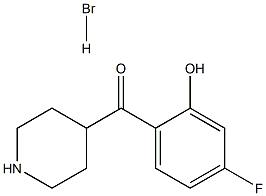 (4-Fluoro-2-hydroxyphenyl)-4-piperidinyl-Methanone HydrobroMide