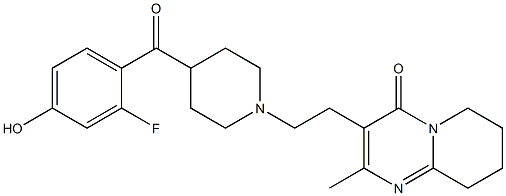  3-[2-[4-(2-Fluoro-4-hydroxybenzoyl)-1-piperidinyl]ethyl]-6,7,8,9-tetrahydro-2-Methyl-4H-pyrido[1,2-a]pyriMidin-4-one