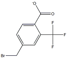 2-三氟甲基-4-溴苯甲酸甲酯 结构式