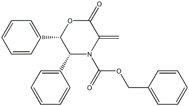  (5R,6S)-3-亚甲基-2-氧代-5,6-二苯基吗啉-4-羧酸苄酯