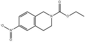 ethyl 6-nitro-3,4-dihydroisoquinoline-2(1H)-carboxylate Structure