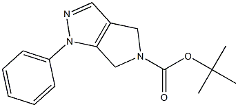 1-Phenyl-4,6-dihydro-1H-pyrrolo[3,4-c]pyrazole-5-carboxylic acid tert-butyl ester