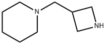1-(azetidin-3-ylMethyl)piperidine,1012784-24-5,结构式