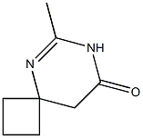 6-Methyl-5,7-diazaspiro[3.5]non-5-en-8-one Structure