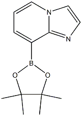 8-(4,4,5,5-TetraMethyl-[1,3,2]dioxaborolan-2-yl)-iMidazo[1,2-a]pyridine 化学構造式