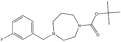 1-Boc-4-(3-fluorobenzyl)hoMopiperazine, 95%|1-BOC-4-(3-氟苄基)高哌嗪