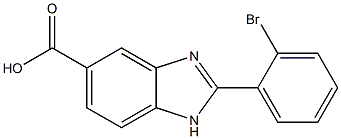 2-(2-溴苯基)苯并咪唑-5-甲酸,97%