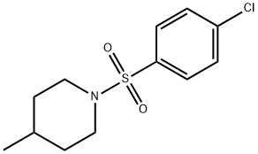 1-(4-Chlorophenylsulfonyl)-4-Methylpiperidine, 97% 化学構造式
