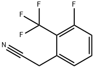 3-Fluoro-2-(trifluoroMethyl)phenylacetonitrile, 97% Structure