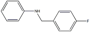 N-(4-氟苄基)苯胺, 83444-25-1, 结构式