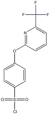 4-(6-TrifluoroMethyl-2-pyridyloxy)benzenesulfonyl chloride, 95%|4-(6-三氟甲基-2-吡啶基氧基)苯磺酰氯