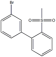 5'-broMo-2-(Methylsulfonyl)biphenyl 结构式