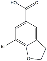  7-broMo-2,3-dihydrobenzofuran-5-carboxylic acid