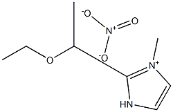 1-ethoxyethyl-3-MethyliMidazoliuM nitrate 化学構造式