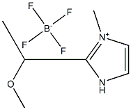 1-乙基甲基醚-3-甲基咪唑四氟硼酸盐, , 结构式