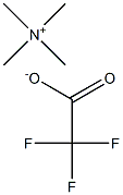 TetraMethylaMMoniuM  trifluoroacetate 化学構造式